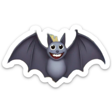 Happy Puzzle  Bat alas colours autism parts sticker