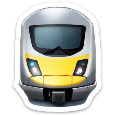 Eurostar train sticker