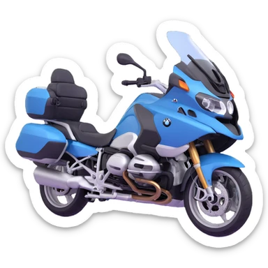 BMW R 1200 RT touring motorcycle sticker