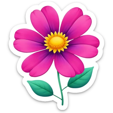 PARIS FLOWER sticker