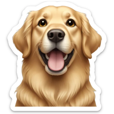 Golden retriever  sticker
