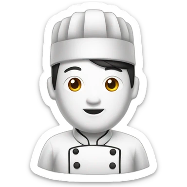 benihibachi asian chef  sticker