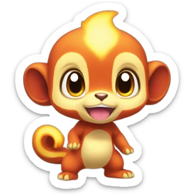 chimchar sticker