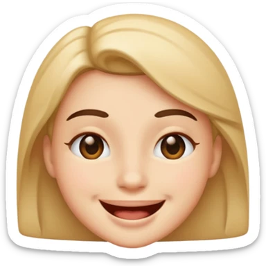 Smile guiñando un ojo sticker