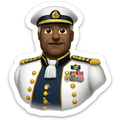 Admiral general sticker