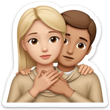 Hands around your neck  sticker