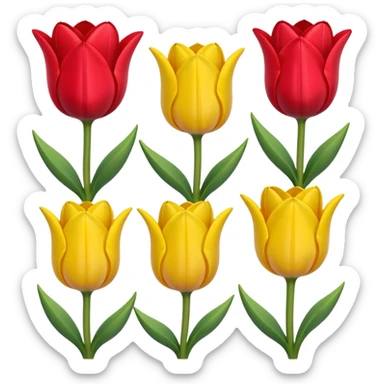 Tulipanes  sticker