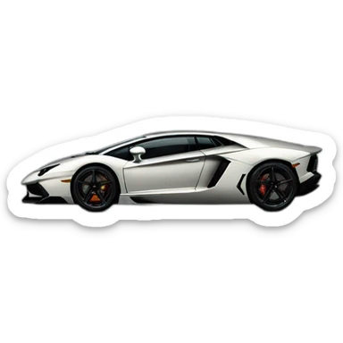 lamborghini Aventador sticker