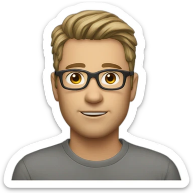 A profile picture for David Vauthrin sticker