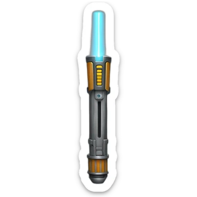 lightsaber hilt sticker