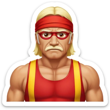 Hulk hogan sticker