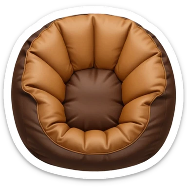 bean bag chair topdown sticker