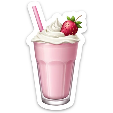 BATOM DE MILKSHAKE DE MORANGO sticker
