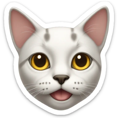 Side eye cat sticker