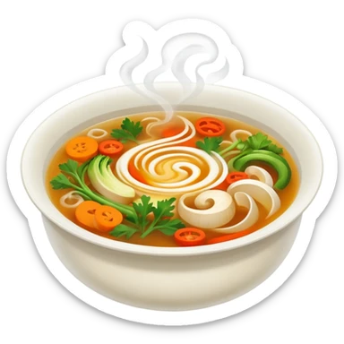 asian soup sticker
