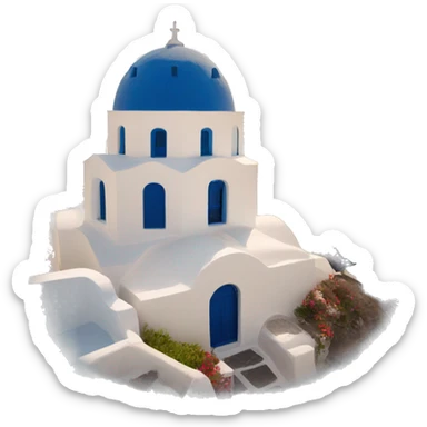 Santorini  sticker