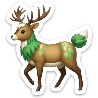Stantler-Skiddo-Mudbray-Sawsbuck-Virizion-fusion  sticker