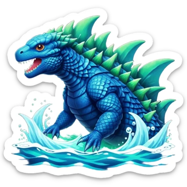 legendary godzilla/monsterverse godzilla sticker