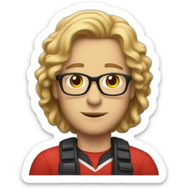 very canadian person sticker