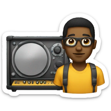 a african american producer name ice beats sticker