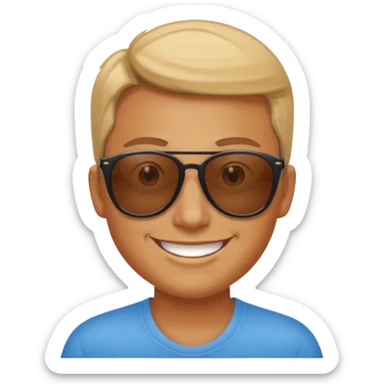 emoji que transmita el concepto de navegar por le mundo sticker