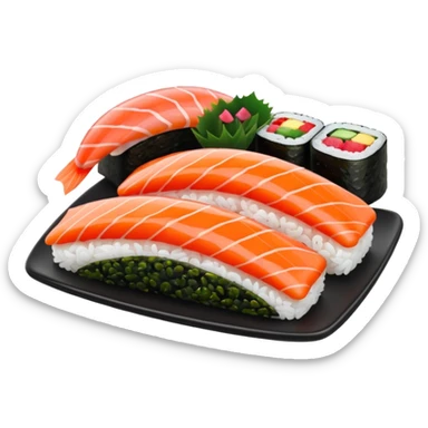 sushi rosa sticker