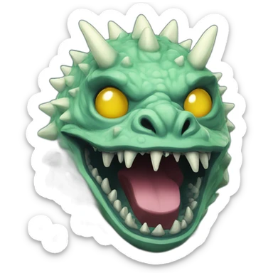 Kaiju from Kaiju Paradise sticker