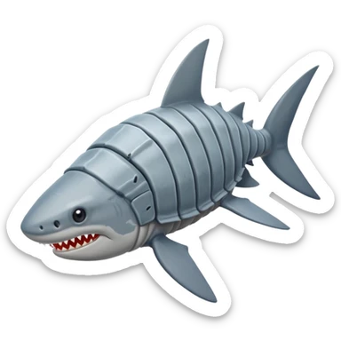 Shark Isopod  sticker