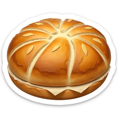 Sourdough bread sticker