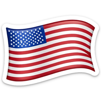 UNITED STATES FLAG sticker