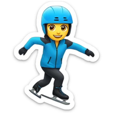 Patinoire sticker