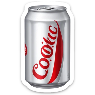 Diet Coke can sticker