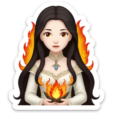 Dark souls "fire keeper" sticker