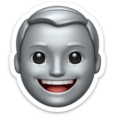 can you make a sigma emoji mewing  sticker