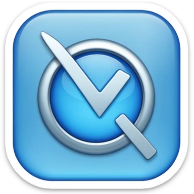 The verification sign of an account  sticker