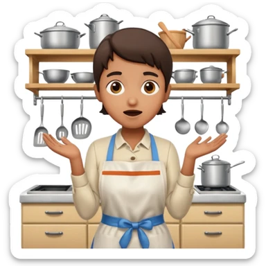 Your cooked and you just realized it  sticker