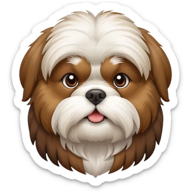 Shih tzu highland terrior sticker