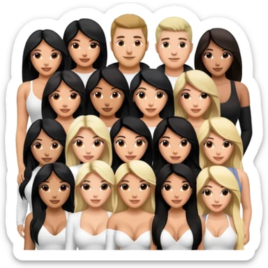 Josh King Madrid JetSet, Tefi Valenzuela, Ana Cheri, Valeria Orsini, Timiree, Kim Kardashian , Kylie Jenner, Narmin Assira, Jamie Maelani, Ashley Flores, Dan Fleyshman, DanielG, Shelby Sapp🔥🔥🔥 sticker