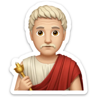 ancient greek writer sticker