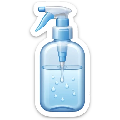 hand sanitizer sticker