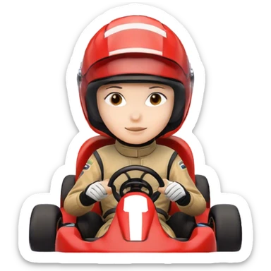 Minister go karting sticker