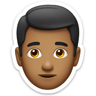 raised eyebrows  sticker