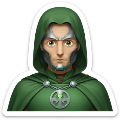 Mads Mikkelsen as Doctor Victor von Doom No mask sticker