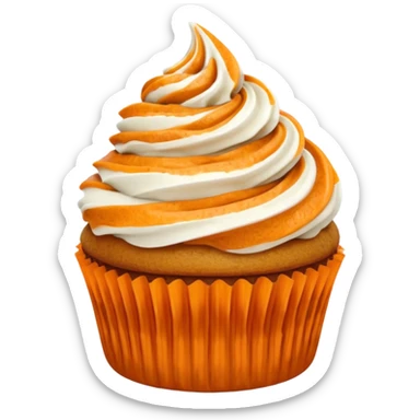 Pumpkin Spice Swirl Cupcakes sticker