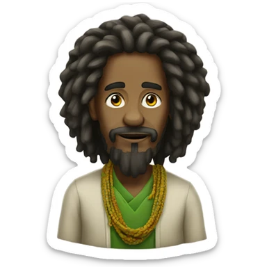 rastafarian  sticker