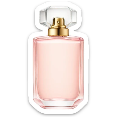 Chloé perfume pale pink sticker