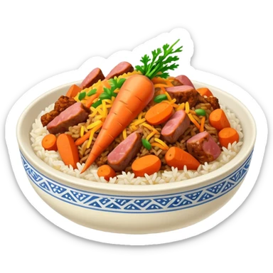 uzbek plov sticker