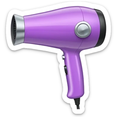 Cute Hair dryer, different design sticker