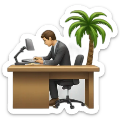 a a man witj a palm desk registering a item sticker