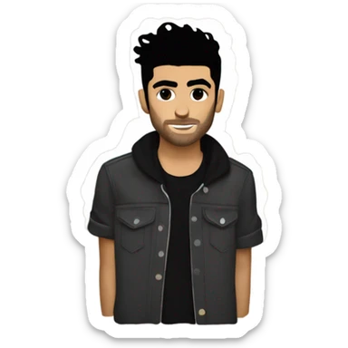 zayn malik vinyl sticker